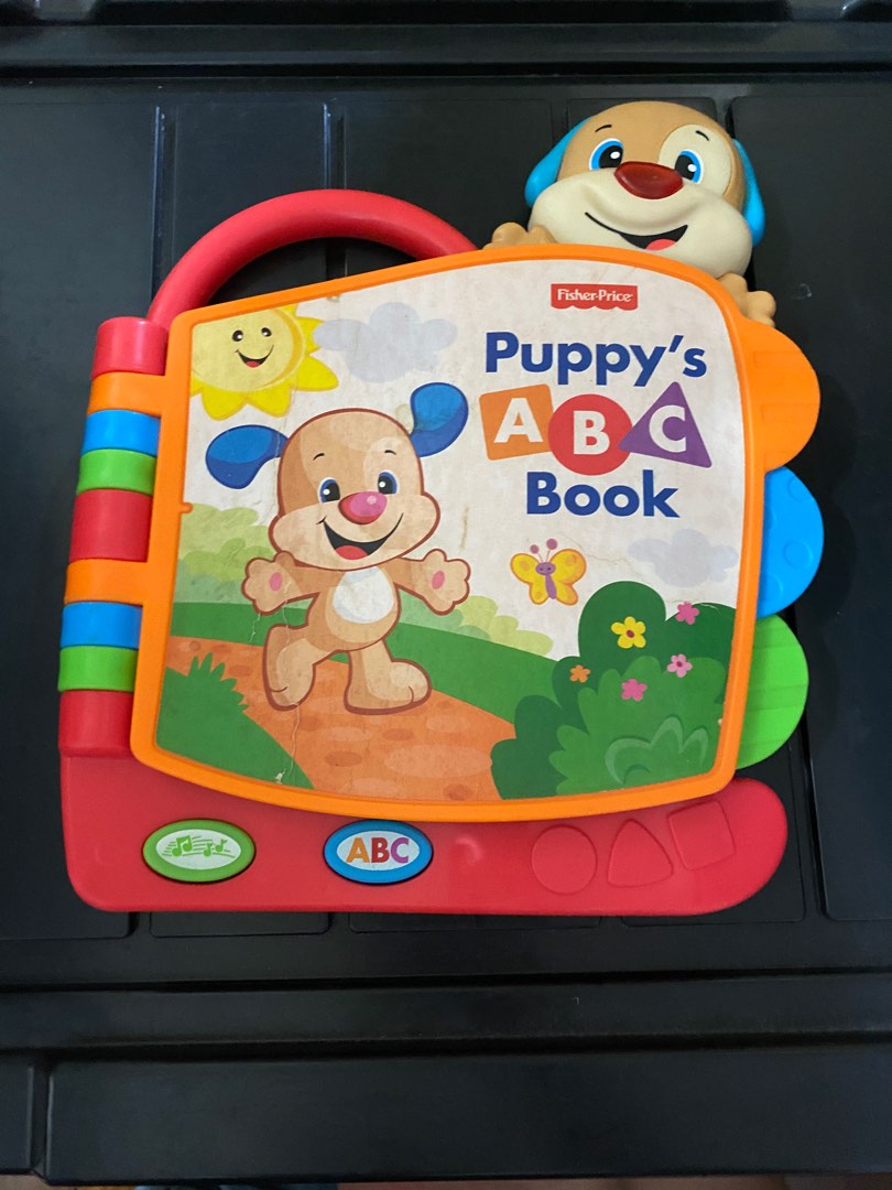 Puppy's abc book on sale