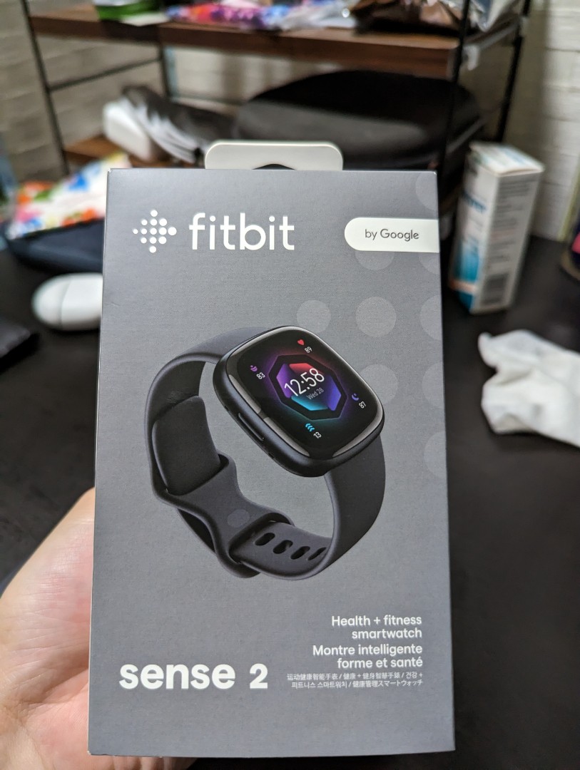 Montre connectée Fitbit Sense 2 Gris ombre/Graphite