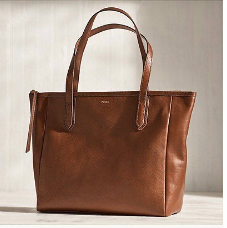 Fossil Sydney tote bag, Women's Fashion, Bags & Wallets, Tote Bags on