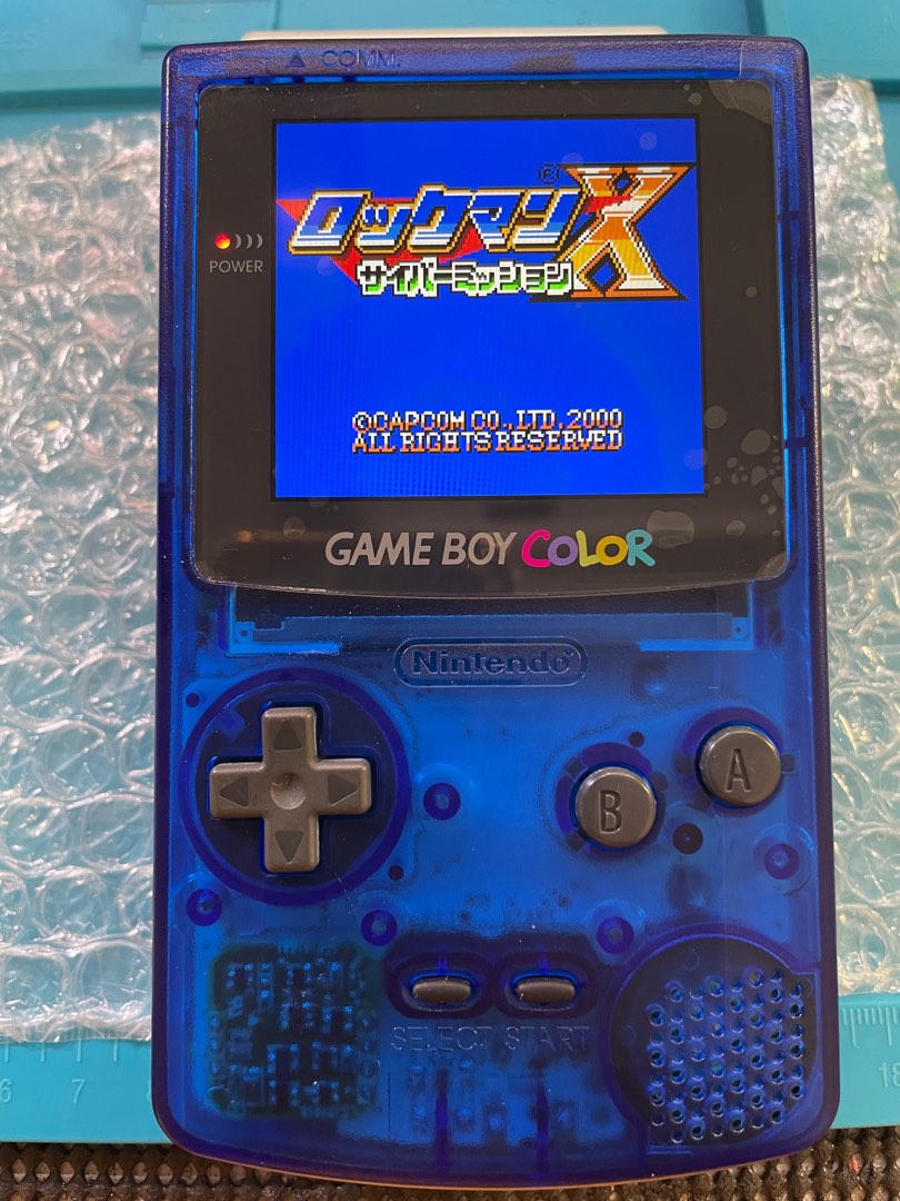 GBC] 全新全貼合IPS 高亮屏幕任天堂Nintendo Gameboy Color 透明