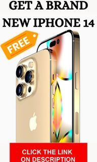 Get A Brand New Iphone 14 FREE