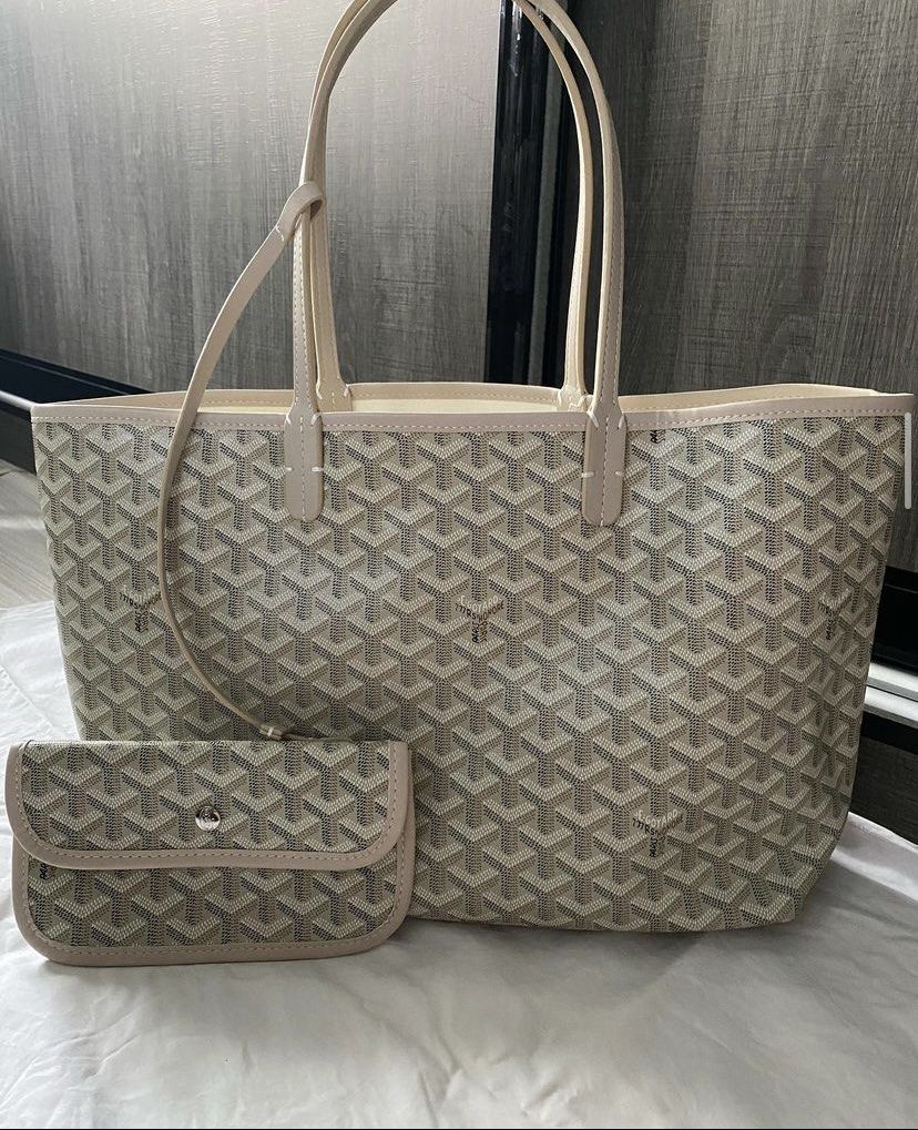 Goyard khaki tote sales