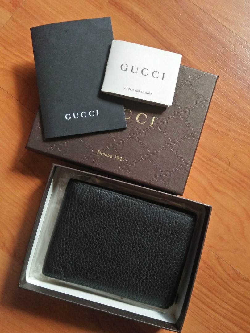 Gucci Firenze 1921 Leather Wallet, Luxury, Bags & Wallets on Carousell