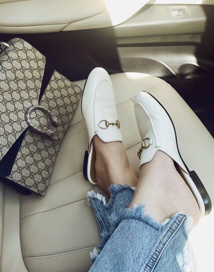 Gucci deals mules beige