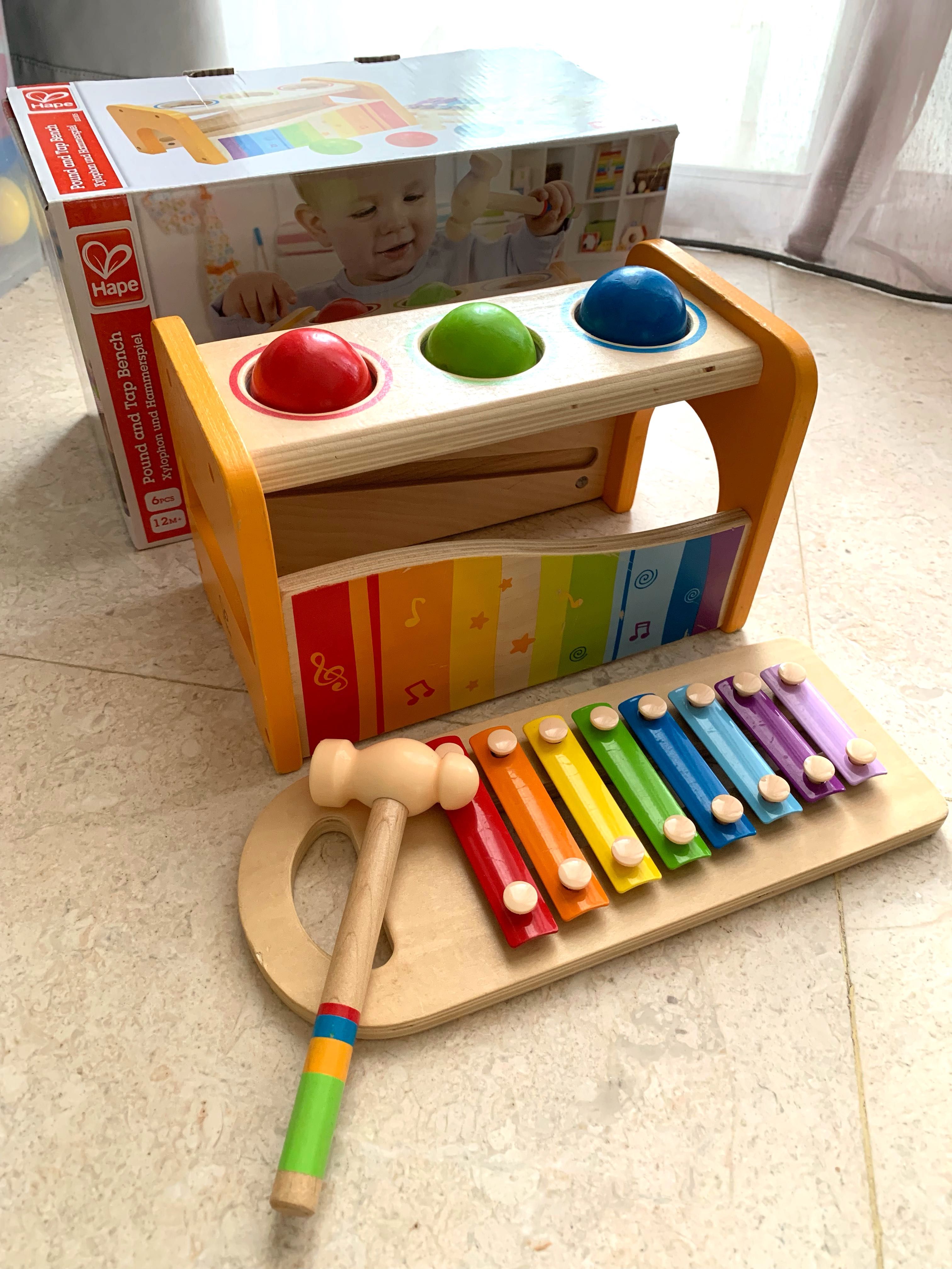 Hape pound tap bench 2025