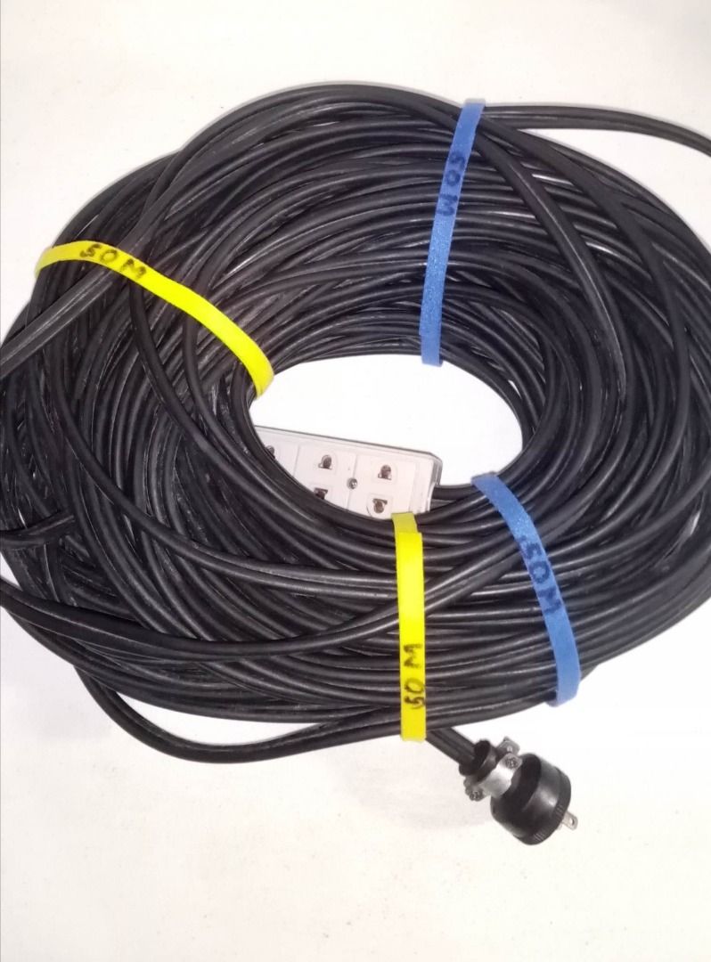 Heavy Duty Industrial Extension Cord Gauge 12 Flat Cord up to 300V SPT