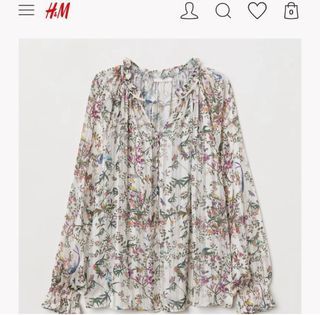 H&M blouse floral