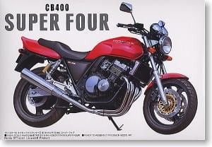HONDA CB400 SUPER FOUR 本田1/12 模型(RED)青島社AOSHIMA, 玩具收藏品