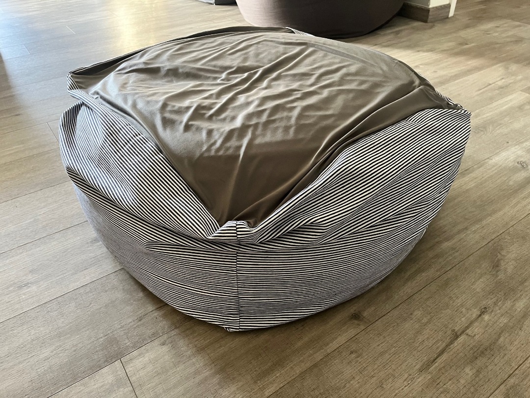 Style your Living Room with HOUZE Laxla Bean Bag Silver Grey – HOUZE  Singapore