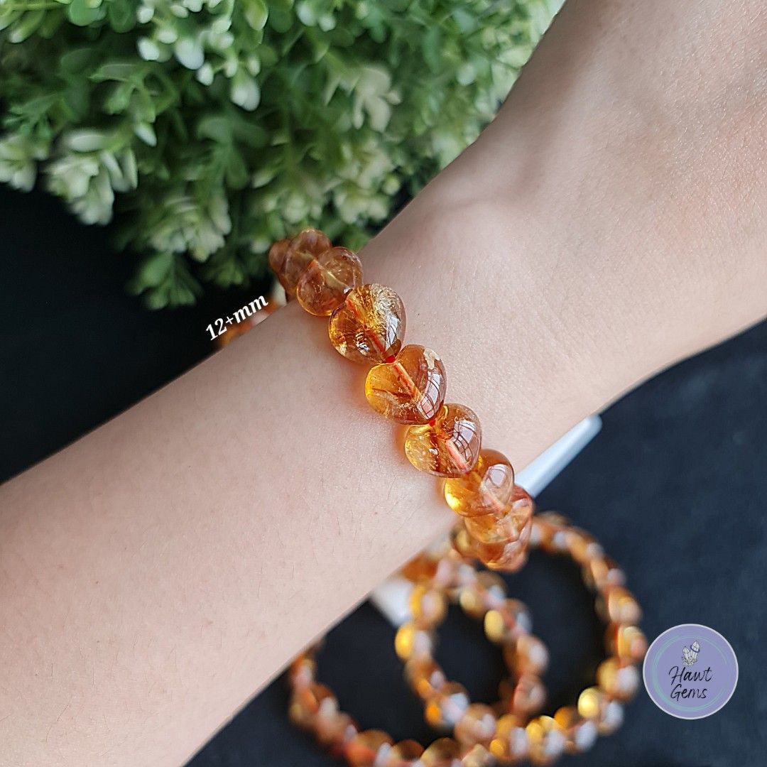 Genuine citrine bracelet store