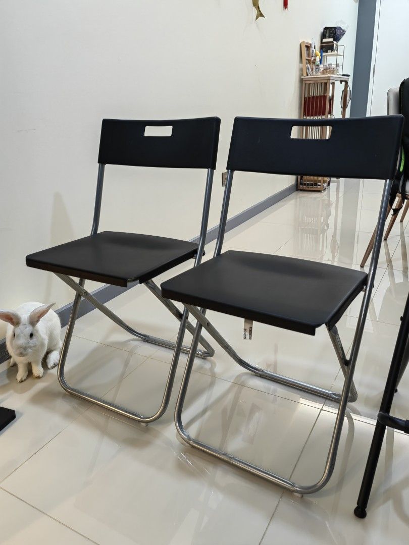 Ikea foldable chair, Furniture & Home Living, Furniture, Chairs on