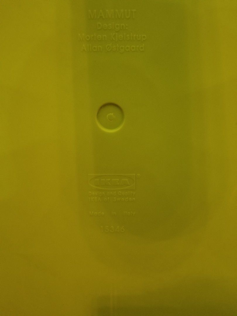 IKEA Mammut Children's Round Table (Green), Babies & Kids, Baby Nursery