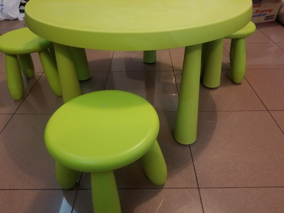 Ikea round shop kids table