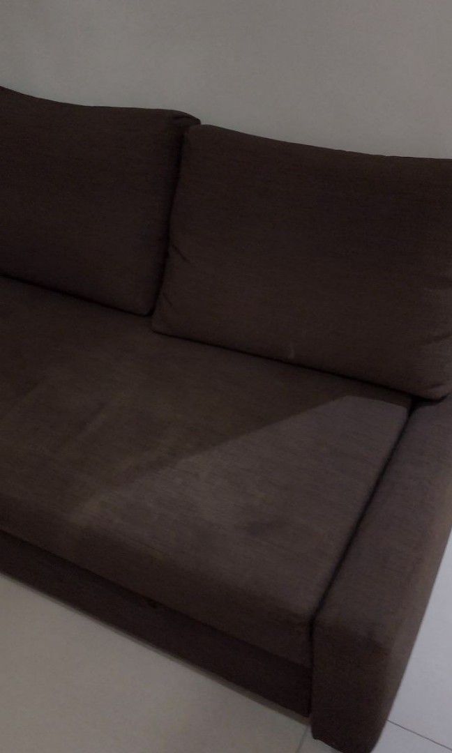 IKEA L shape 3 seater 2m expandable Sofa moving out sales, Furniture