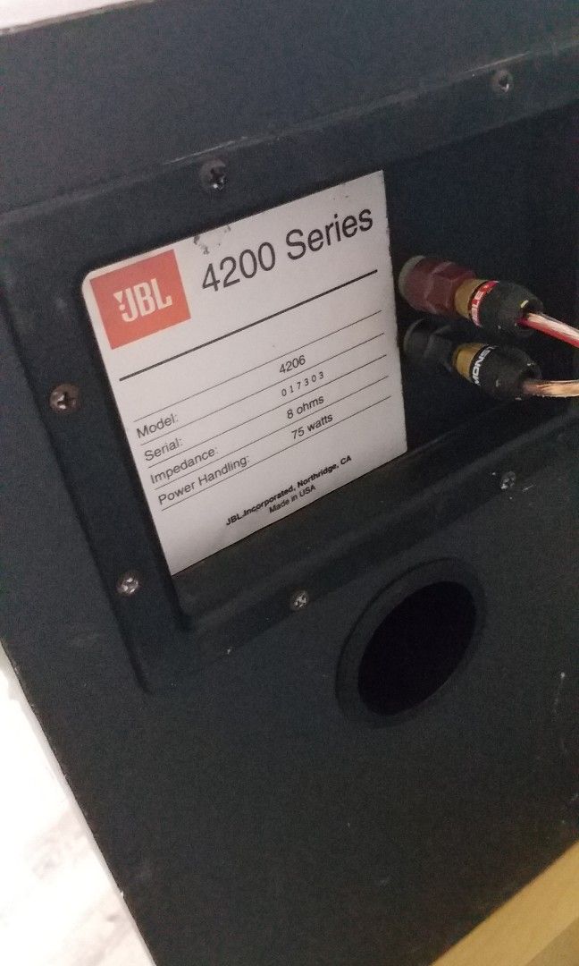 JBL Monitor 4206, 興趣及遊戲, 音樂、樂器 & 配件, 樂器 Carousell