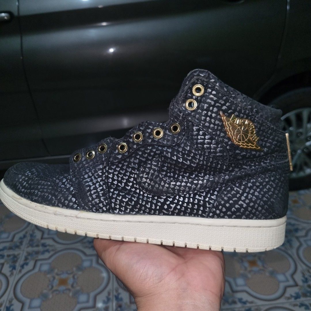 Jordan 1 pinnacle black sales