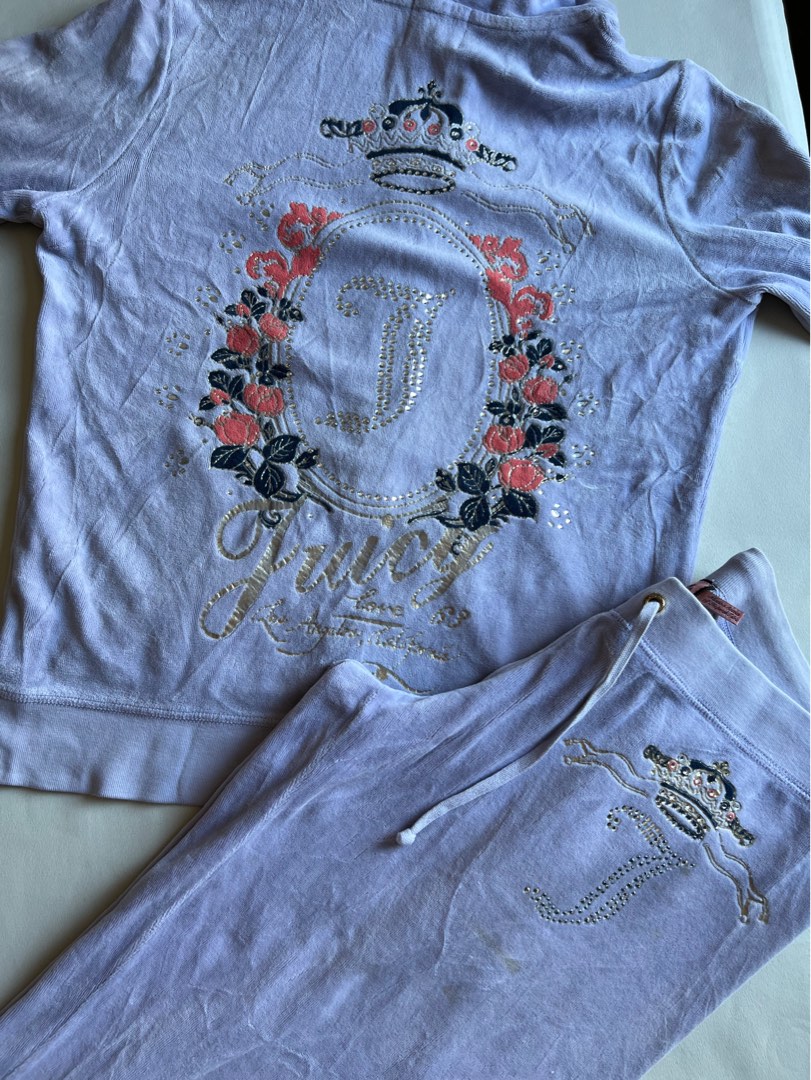 Juicy Couture y2k Tracksuit in Lavender Women s Fashion Dresses