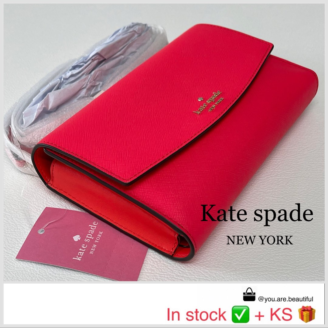 Kate Spade crossbody wallet clutch, Women's Fashion, Bags & Wallets