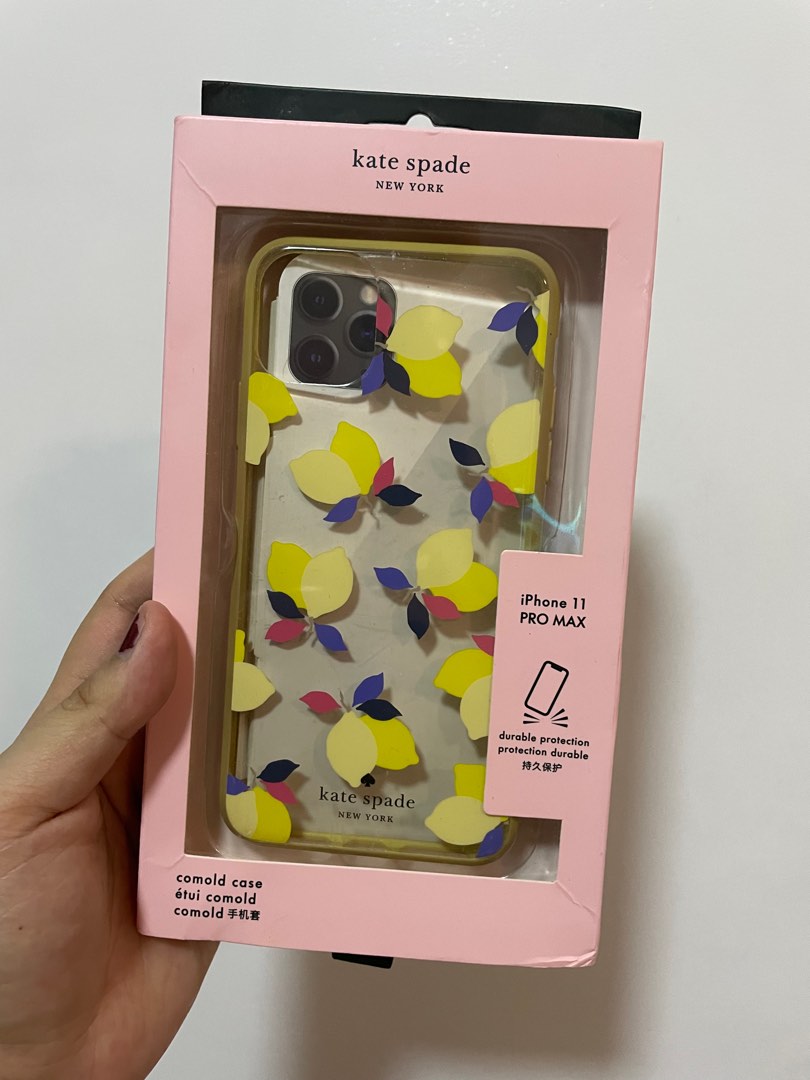 Kate spade yellow lemon Iphone 11 promax, Mobile Phones & Gadgets, Mobile &  Gadget Accessories, Cases & Sleeves on Carousell