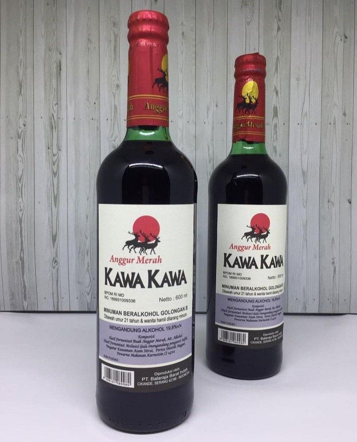 Kawa kawa Anggur Merah, Makanan & Minuman, Minuman Tidak