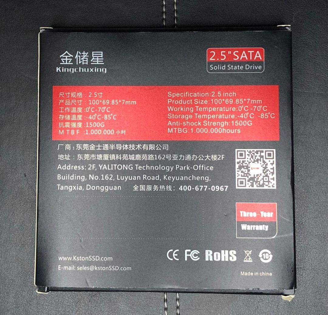 Kingchuxing Disco A Stato Solido Interno Da 2,5" SATA III SSD 2TB - Foto 4