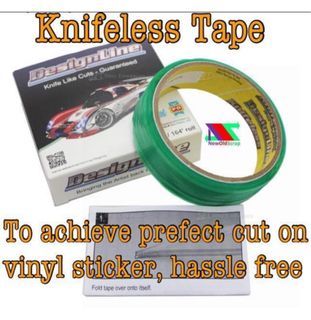 Knifeless tape, cutting vinyl, design cutting knifeless,