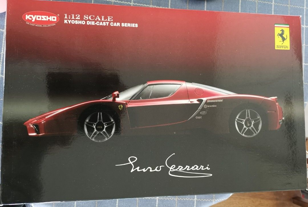 その他 KYOSHO ENZO FERRARI 12/1 Ferrari Enzo 1/12 Scale By Kyosho - YouTube