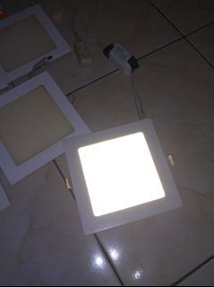 10pcs.LED Panel light(warm light)