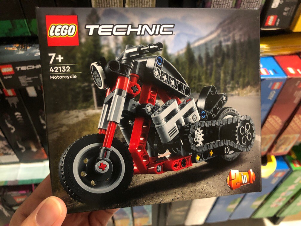 Lego Technic 42132 Motorcycle, Hobbies & Toys, Toys & Games on Carousell
