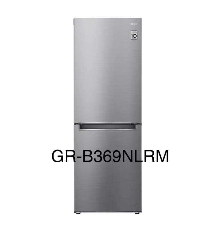 Lg bottom freezer no frost inverter 11.8cuft grb369nlrm grb369nlrm 11