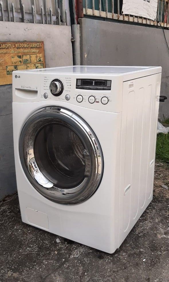 LG inverter direct drive front load washing machine 13 kg, TV & Home