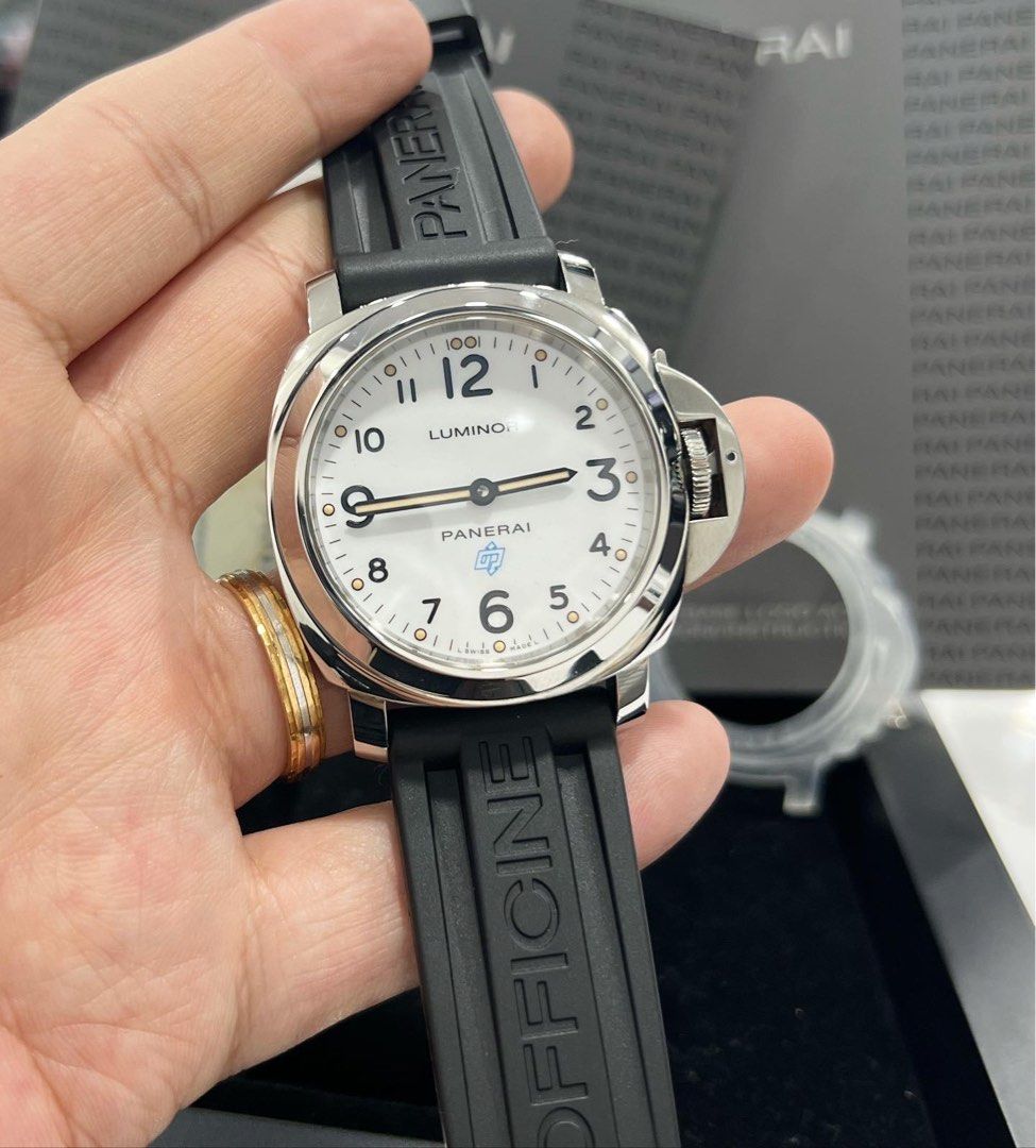 Like New Panerai Pam00630 White Dial Hand Winding Watch