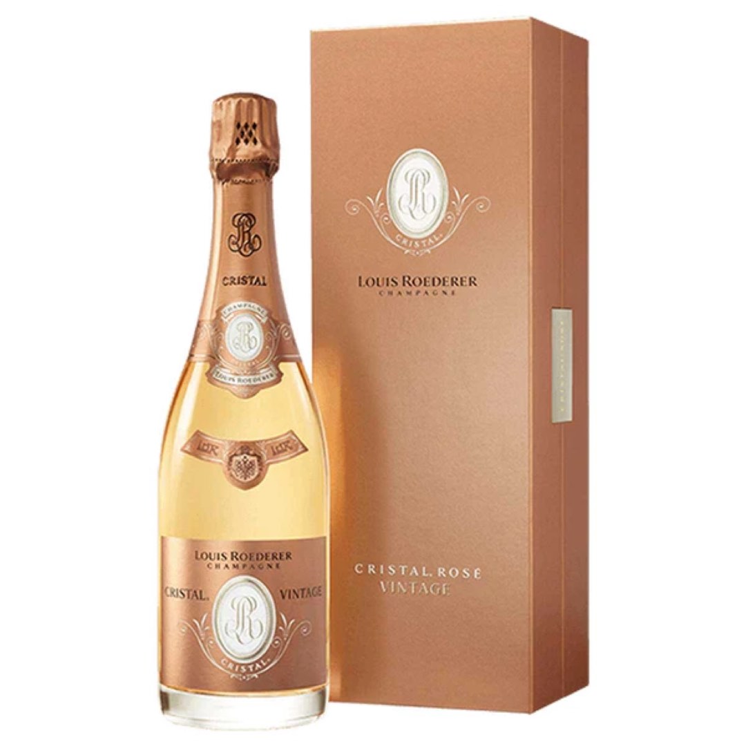Louis Roederer Cristal Rose 2009 750ml champagne, 嘢食& 嘢飲, 酒精