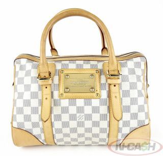 Vintage Louis Vuitton Damien Azur Berkley Bag (Discontinued)