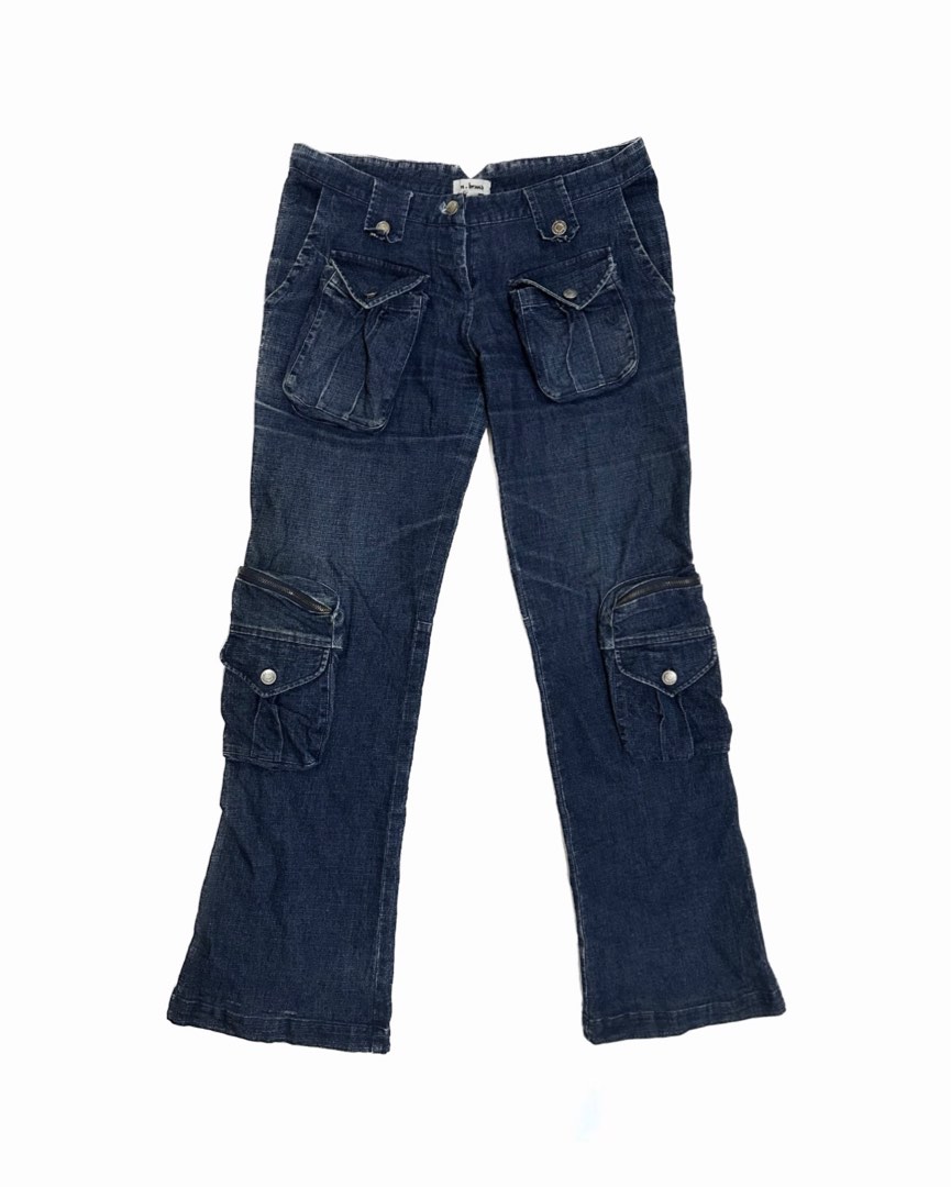Jeans Baggy Cargo Pants Women  Low Waist Baggy Cargo Pants