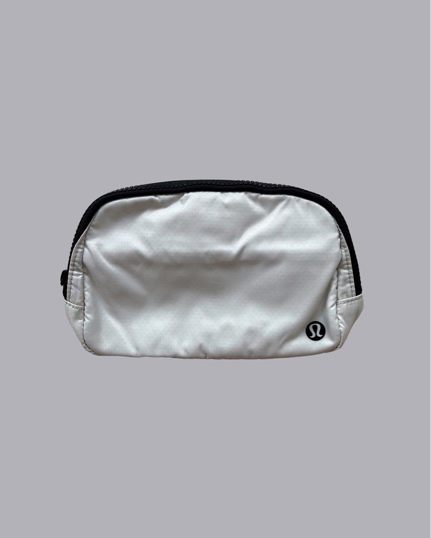 Lululemon Everywhere Belt Bag White Opal with Printed Logo in