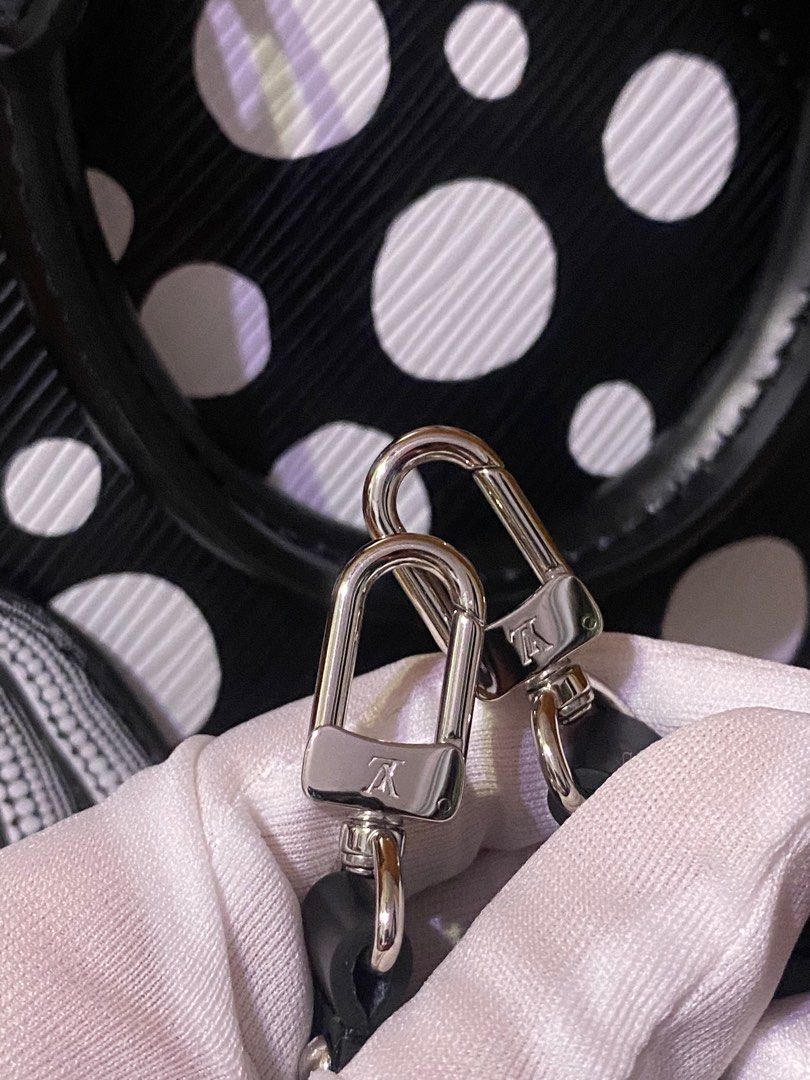 Louis Vuitton LV x YK Alma BB Yayoi Kusama Collaboration Women's Handbag  M46431 Monogram Marron (Brown) Polka Dot (Multi)