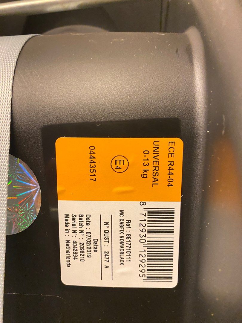 Maxi Cosi Cabriofix Babies Kids Going Out Car Seats on Carousell