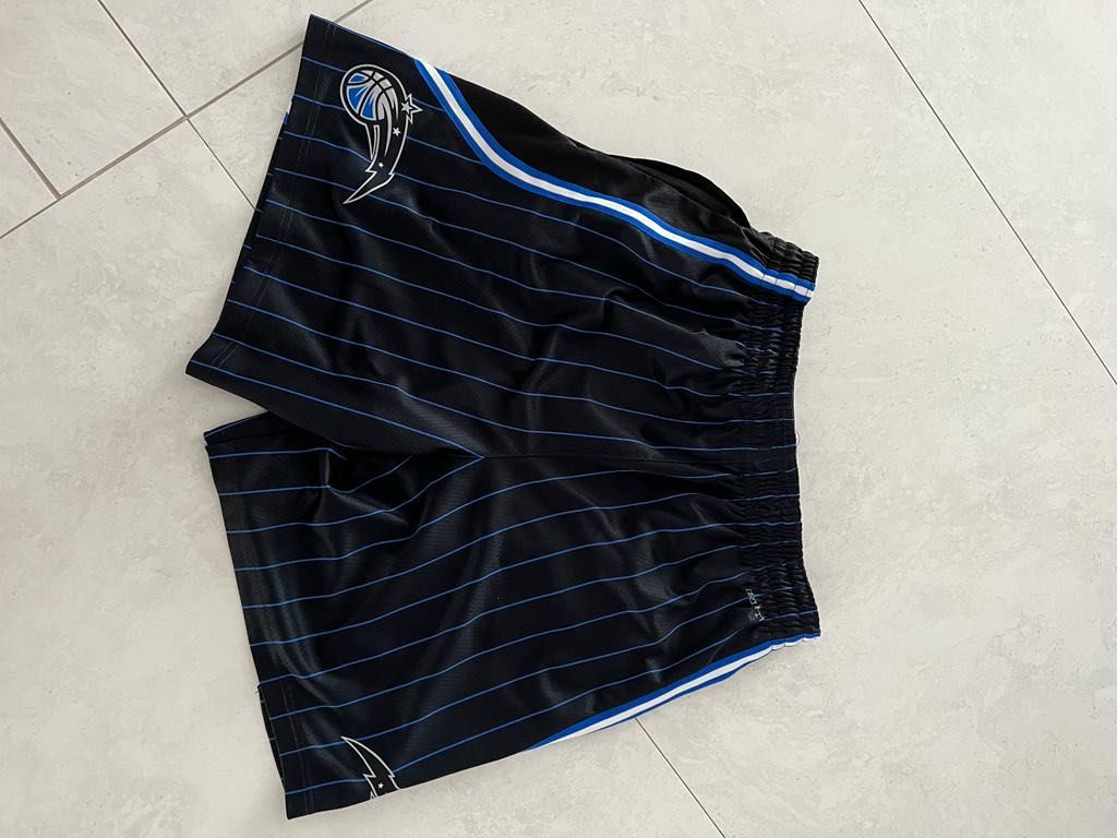 Men's Nike Black 2019/20 Orlando Magic Icon Edition Swingman Shorts