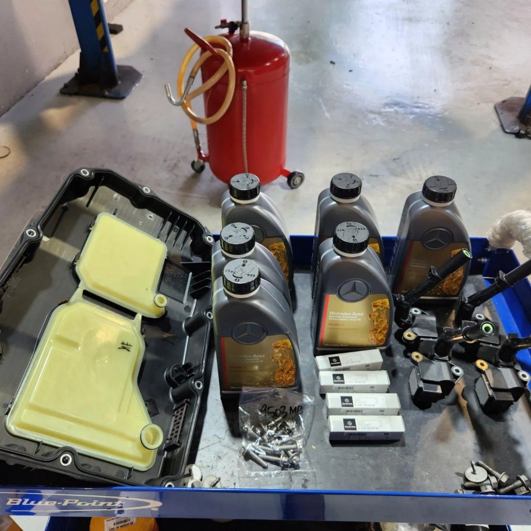 MercedesBenz W213 Doing Servicing B+ (Change Mercedes Original Engine