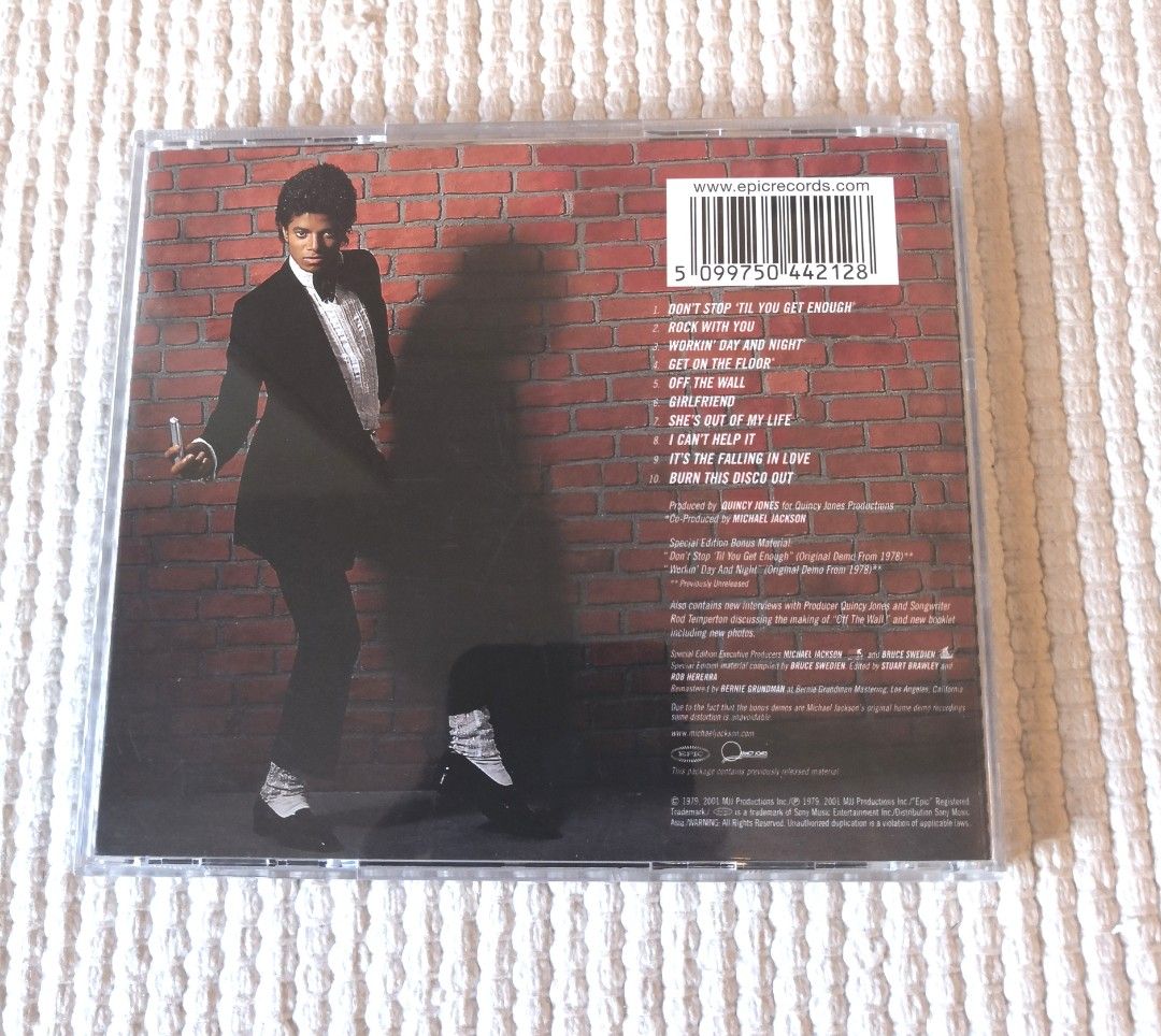 Michael Jackson ‎- Off The Wall (Special Edition) - cdcosmos