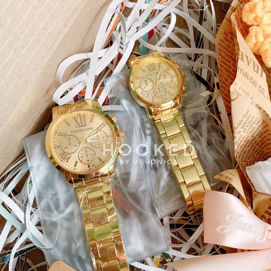 MK Couple Watch x Flower gift box