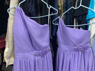 Mom and daughter lilac/lavender gown