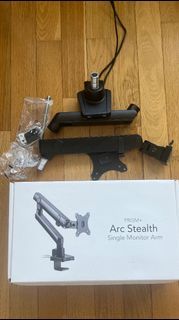 Monitor Arm - Prism Arc Stealth with box like new