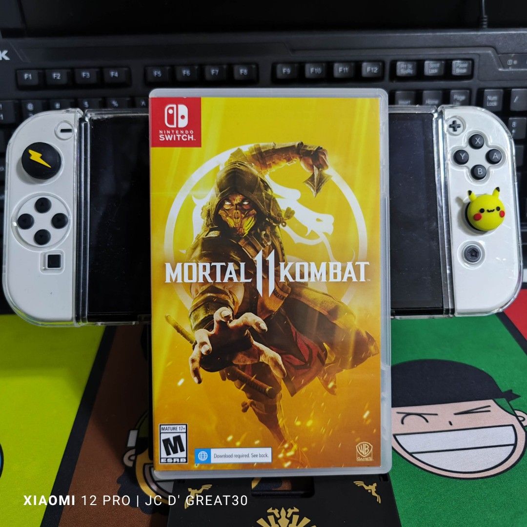 Mortal Kombat 11 switch game, Video Gaming, Video Games, Nintendo on Carousell