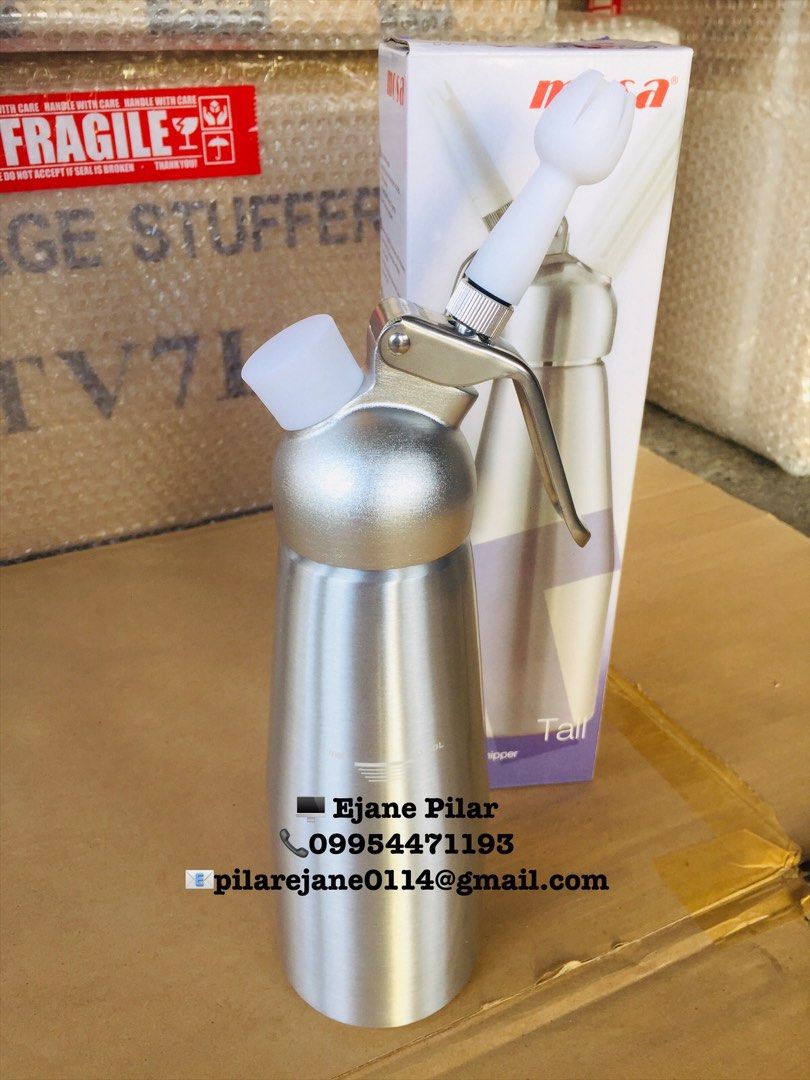 Mosa Whip Cream Dispenser 500ml, Commercial & Industrial, Industrial