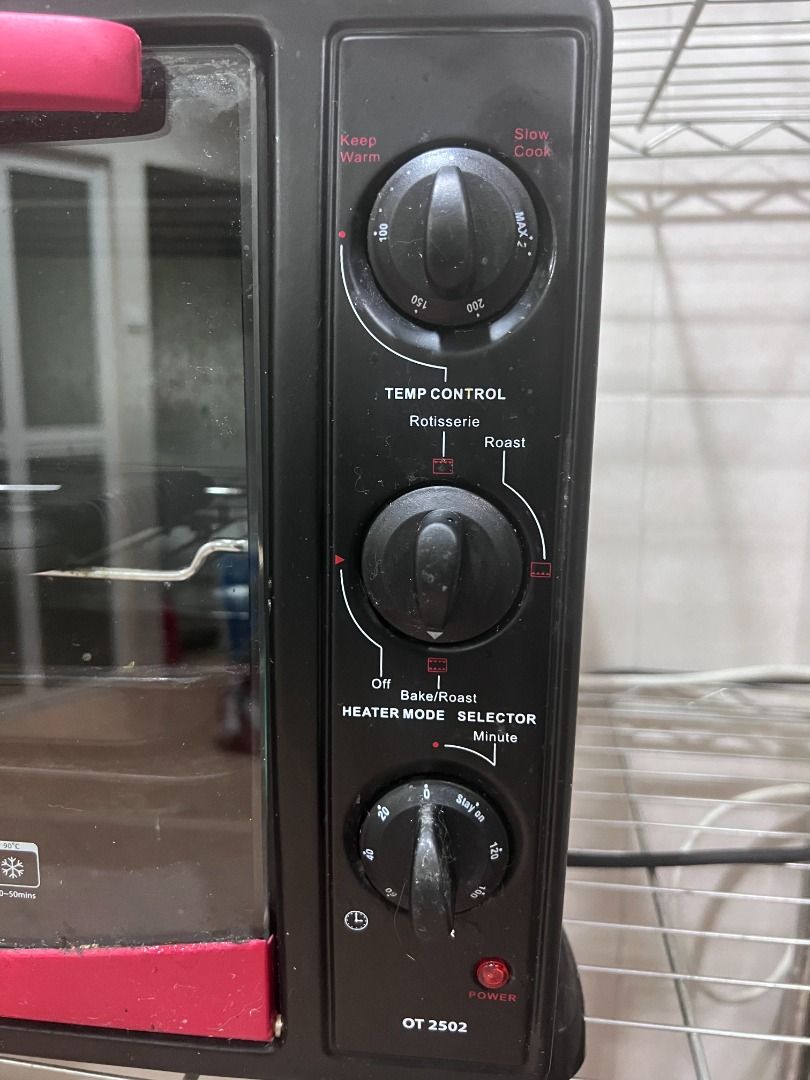 [MOVE OUT] Khind Electric Oven OT 2502, TV & Home Appliances, Kitchen