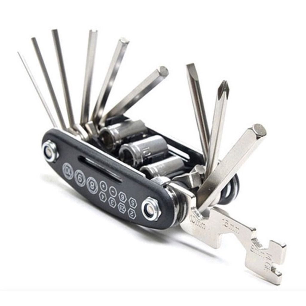 Multipurpose Bicycle Tool Multi Bike Allen Key Repair Set Hexagon