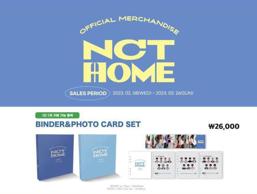NCT Home Binder & Photocard Set, Hobbies & Toys, Collectibles