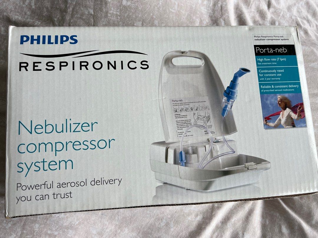 Nebulizer Compressor System (Philips Respironics), Health & Nutrition